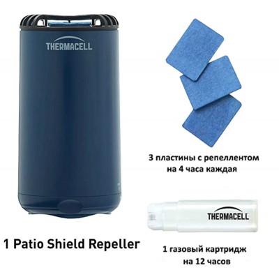 Пристрій від комарів Thermacell Patio Shield Mosquito Repeller MR-PS к:navy