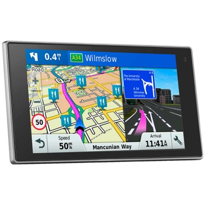 Навігатор Garmin DriveLuxe 50 EU LMT автомобільний з картами України НавЛюкс і Європи