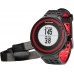 Часы Garmin Forerunner 220 HR Black/Red с GPS навигатором и кардиодатчиком ц:черный/красный