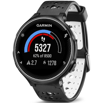 Годинник Garmin Forerunner 230 Black & White з GPS навігатором ц:чорний/білий