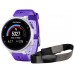 Часы Garmin Forerunner 230 Bundle Purple & White с GPS навигатором и кардиодатчиком ц:фиолетовый/белый