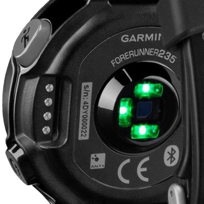 Годинник Garmin Forerunner 235 Black & Marsala Red з GPS навігатором і кардиодатчиком ц:чорний/червоний