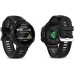 Часы Garmin Forerunner 735 XT Tri Bundle Black & Gray с GPS навигатором и двумя кардиодатчиками ц:черный/серый