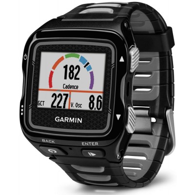 Часы Garmin Forerunner 920XT Tri Bundle с GPS навигатором и двумя кардиодатчиками ц:черный/серый