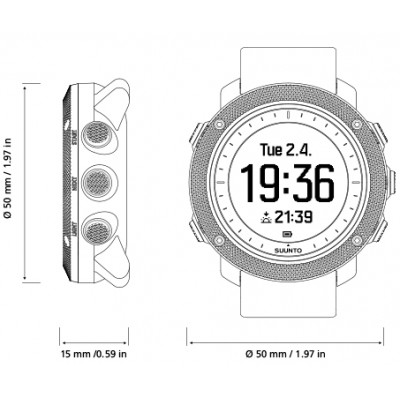 Годинник Suunto Traverse Alpha Foliage ц:foliage green