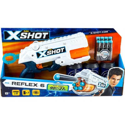 Бластер X-Shot EXCEL "Reflex" 36197Z (3 банки