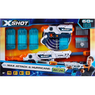 Набор бластеров X-Shot EXCEL "Clip Blaster" 36123Z (6 банок