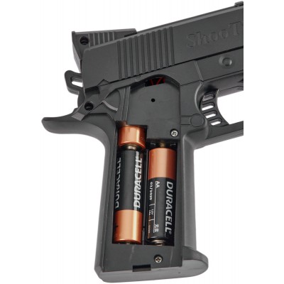 Пистолет свето-звуковой ZIPP Toys Colt 1911. Цвет - черный