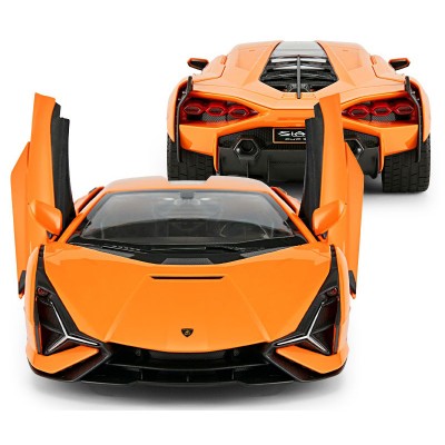 Машинка Rastar Lamborghini Sian (97760) на радиоуправлении. 1:14. Цвет: оранжевый