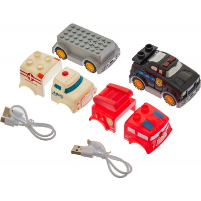 Ігровий набір ZIPP Toys Електричний автотрек "Міські служби порятунку" Модель 2