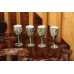 Набор бокалов Riversedge для вина Camo Wine Glasses листья