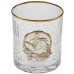 Подарунковий набір склянок Boss Crystal "Козаки" з золотыми і серебряными накладками