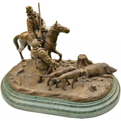 Скульптура Полювання на кабана