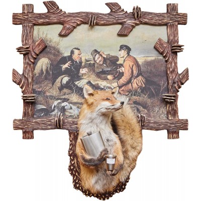 Опудало Чернишенко І.Е. ФОП Лисиця з великою картиною "Мисливці"