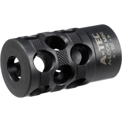 Дулове гальмо-компенсатор A-TEC Mini Muzzle Brake універсальний швидкознімний. Різьба - A-Lock Mini