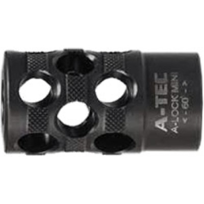 Дулове гальмо-компенсатор A-TEC Mini Muzzle Brake універсальний швидкознімний. Різьба - A-Lock Mini