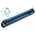 Цівка Leapers UTG PRO Ultra Slim15" для AR15. M-LOK. Black/Blue