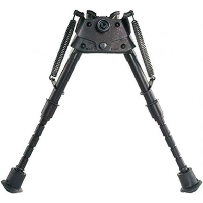 Сошки Harris Bipod S-BRM на антабку. 15,2-22,9 см. Шарнірна база. Підпружинені ніжки