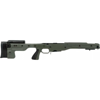Ложе AI AICS AT M700 1.5 для Remington 700 SA. Фіксований приклад. Green