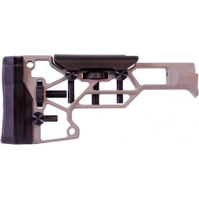 Приклад MDT Skeleton Rifle Stock V5. Матеріал - алюміній. Колір - пісочний