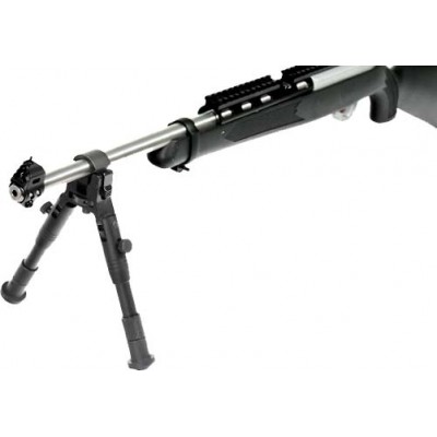 Сошки Leapers TL-BP18S-1. Висота - 155-170 мм. Під стволи діаметром 11-19 мм