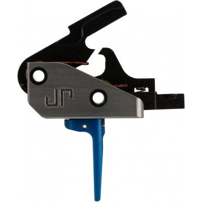 Ударно-спусковой механизм JP Enterprises Fire Control Module Flat Trigger Blue для карабинов на базе AR-10/AR-15