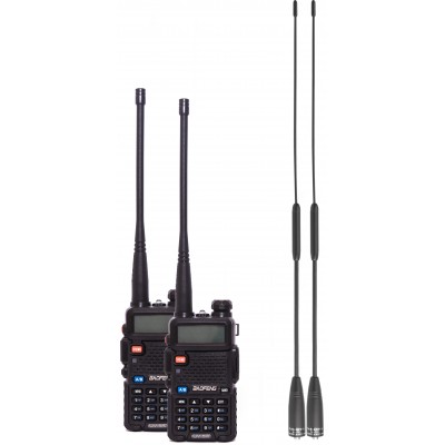 Комплект рацій Baofeng UV-5R Urban для міста Black