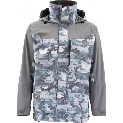 Куртка Simms Challenger Jacket S ц:hex flo camo grey blue