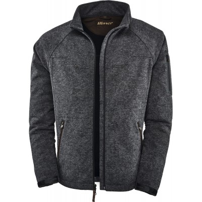 Куртка Blaser Active Outfits Softshell 3XL ц:темно-серый