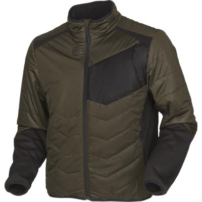 Куртка Harkila Heat Control. Размер - 3XL. Цвет - черный/зелёный