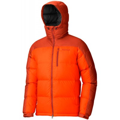 Куртка MARMOT Guides Down Hoody L ц:orange sunset-orange rust