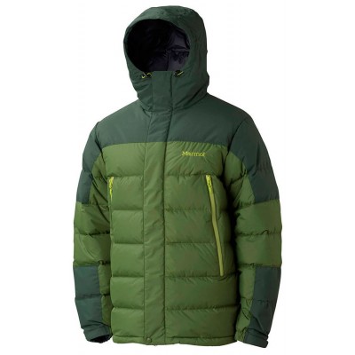 Куртка MARMOT Mountain Down Jacket XL ц:greenlandidnight forest