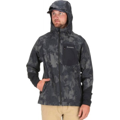 Куртка Simms Katafront Hoody M ц:hex flo camo carbon