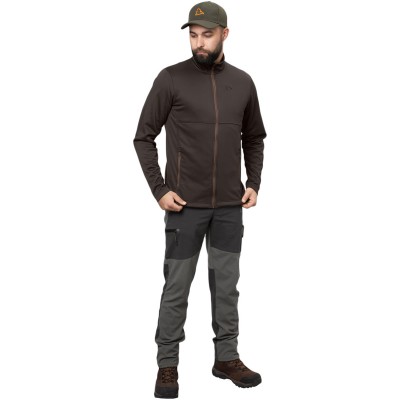 Кофта Seeland Elliot fleece. M. Dark brown