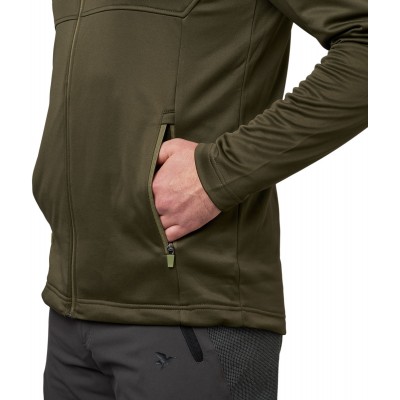 Кофта Seeland Elliot fleece. 2XL. Pine green