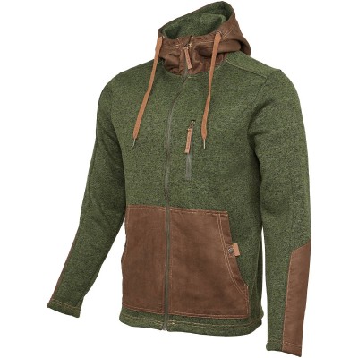 Куртка Orbis Textil Herrenjacke Strick-Fleece 418001-56. L. Зелений