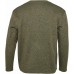 Пуловер Orbis Textil Herrenpullover Strick-Fleece. 2XL. Оливковый