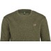 Пуловер Orbis Textil Herrenpullover Strick-Fleece. L. Оливковый