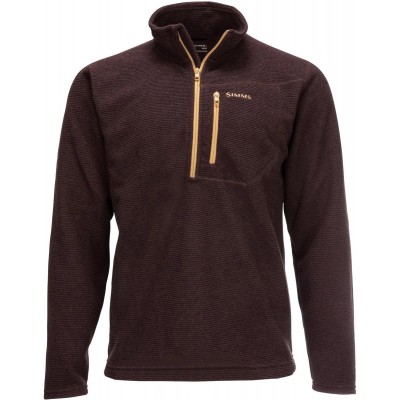 Реглан Simms Rivershed Quarter Zip S ц:mahogany