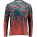 Реглан Simms Challenger Solar Tech Jersey L к: hex flo camo rusty red