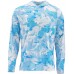 Реглан Simms SolarFlex Hoody Print S ц:cloud camo blue