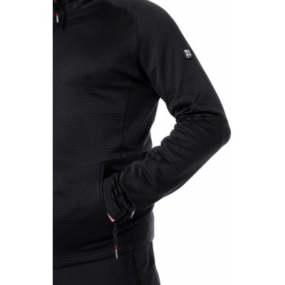 Кофта Fahrenheit Power Grid Full Zip. L/L. Black