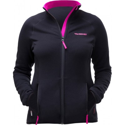 Кофта Fahrenheit Power Stretch Pro Full Zip Woman. M. Black