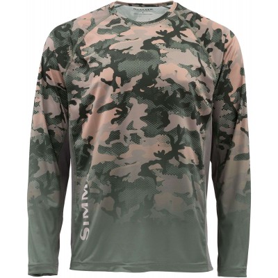 Реглан Simms Challenger Solar Tech Jersey M к:hex flo camo timber