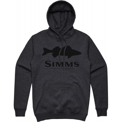 Реглан Simms Walleye Logo Hoody S к:charcoal heather