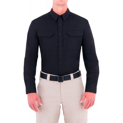 Рубашка First Tactical 65% polyester/35% cotton. Размер - M. Цвет - темно-синий