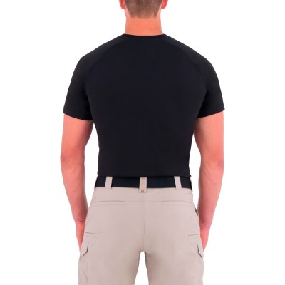 Теніска поло First Tactical Performance Short Sleeve T-Shirt. XL. Black