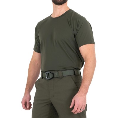 Теніска поло First Tactical Performance Short Sleeve T-Shirt. L. Green