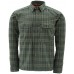 Сорочка Simms Coldweather Shirt L к:black olive plaid