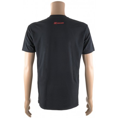 Футболка Savage Short sleeve T-Shirt/Savage Flag L к:чорний